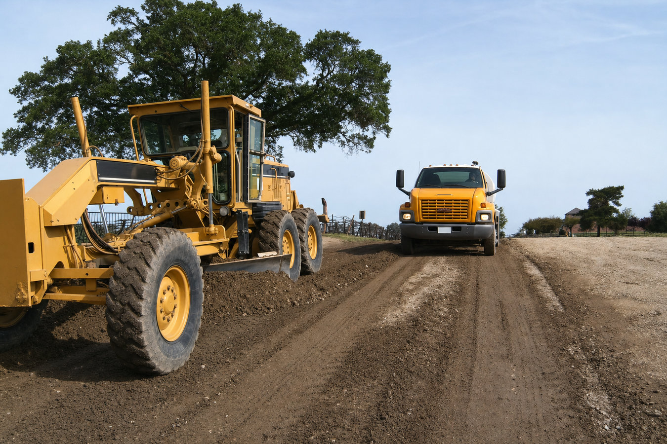 Grading and excavation